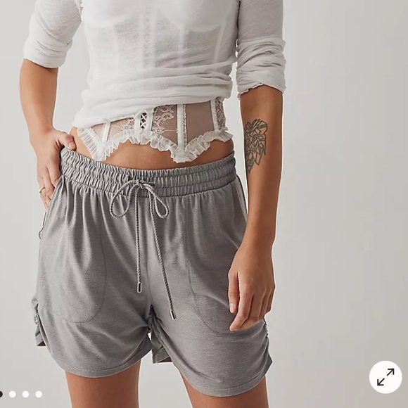 Free People Pants - Free People Intimately Mix It Up Short Various Sizes Gray New Without Tags